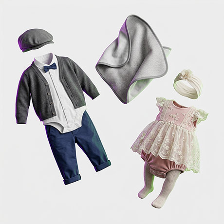 Ropa en buen estado de niño
