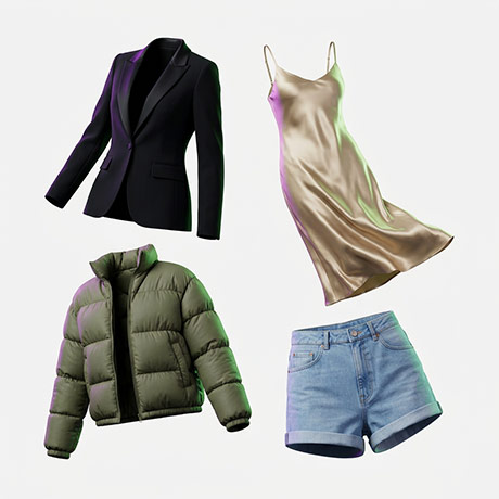 Conjunto a cuadros
