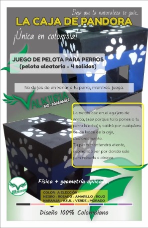 Juego De Pelota Para Perros - 4 Salidas Aleatorias