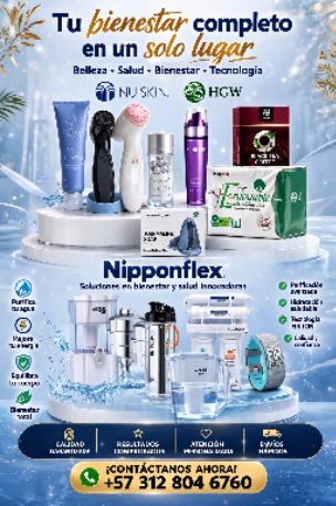 Productos nu Skin, HGW y Nipponflex